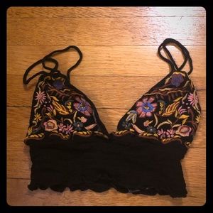 Cute Floral Crop Top